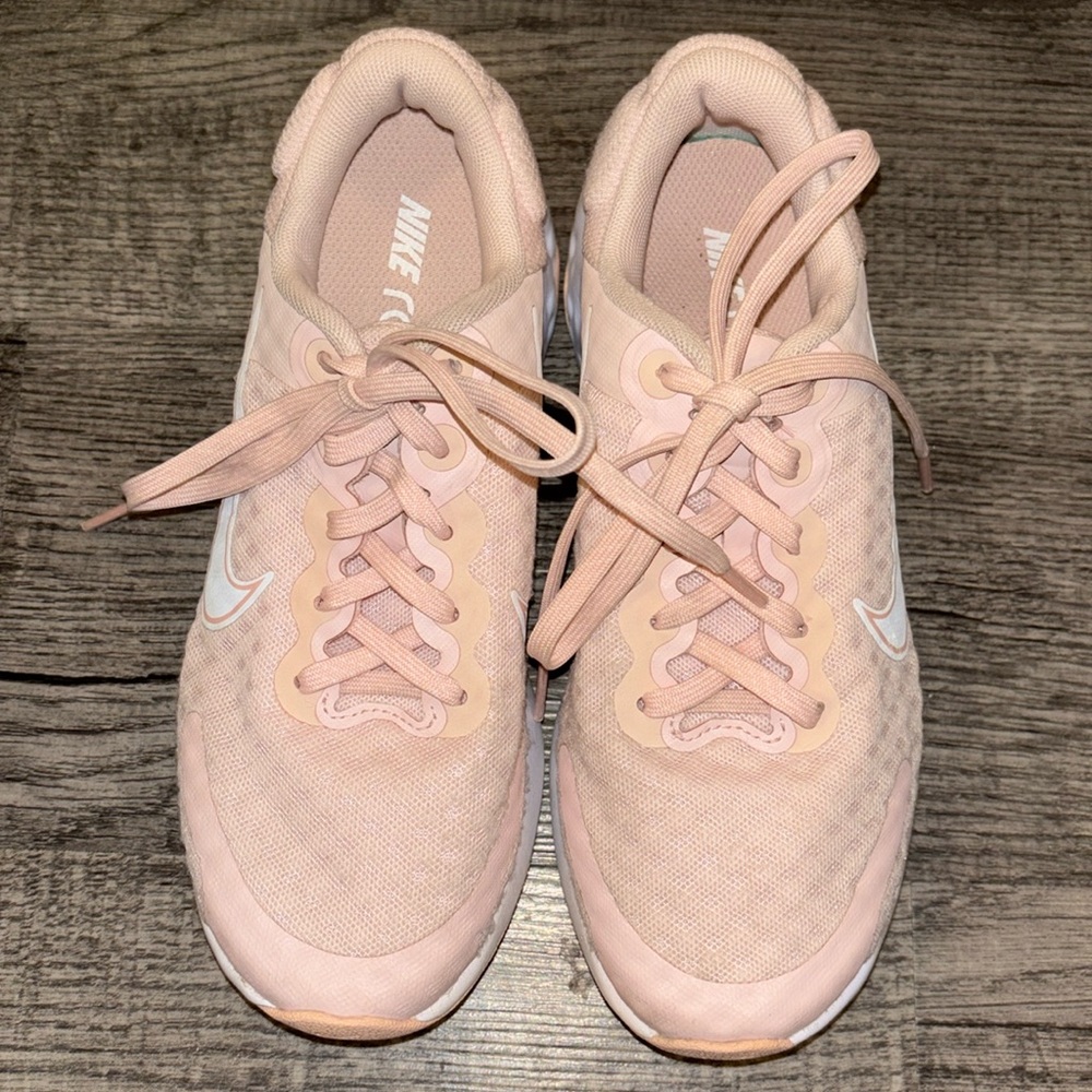 Nike Pink Renew Athletic Shoes Girls size 5.5 youth